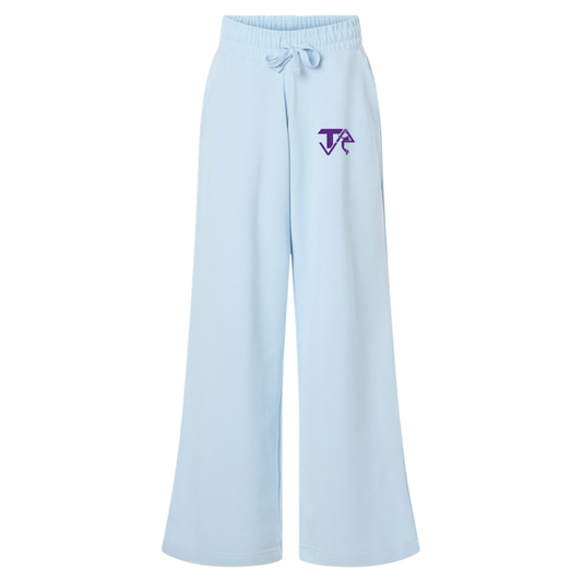 Women's French Terry Wide Leg Pants
