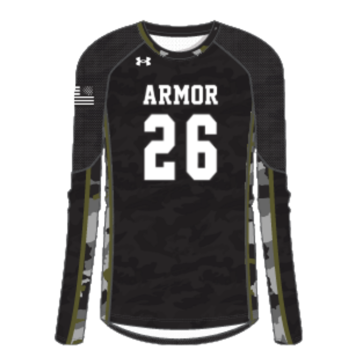 UA Armourfuse Long Sleeve Jersey