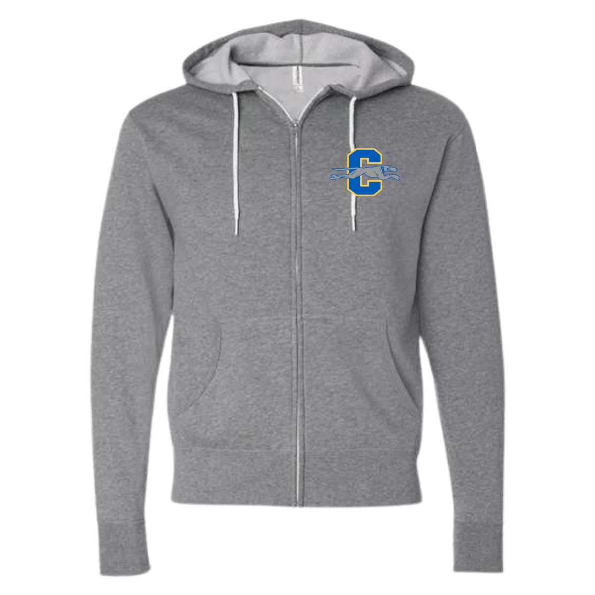 Adult ITC Lightweight Full Zip Hoodie