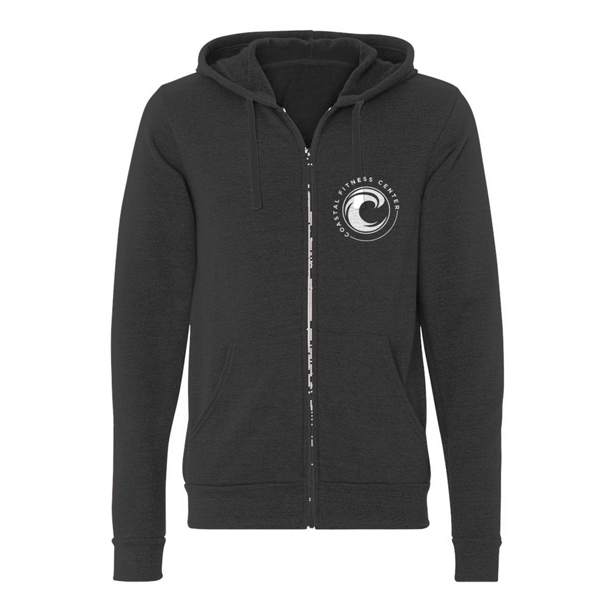 Adult Bella + Canvas Triblend Full Zip Hoodie
