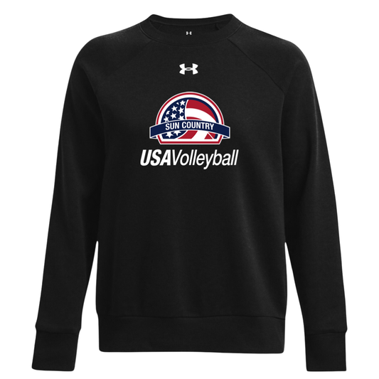 Women's Sun Country Volleyball UA Rival Fleece Crewneck