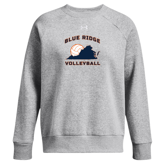 Women's Blue Ridge Volleyball UA Rival Fleece Crewneck