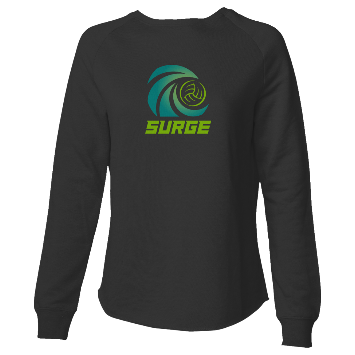 Womens Lightweight Wash Sweatshirt