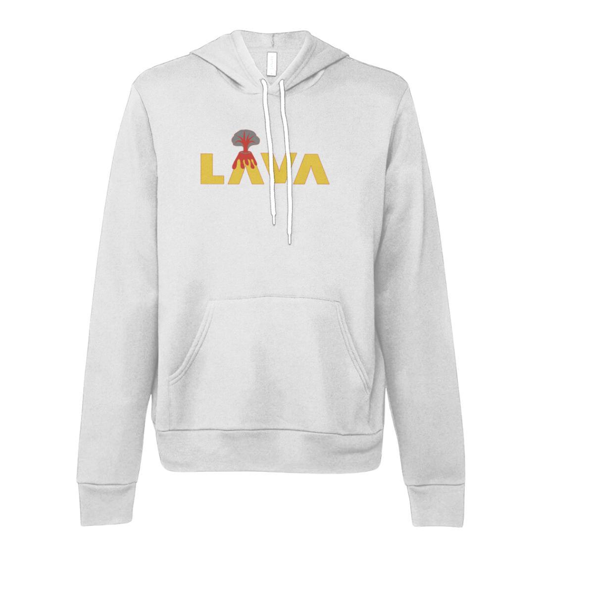 Adult LAVA Bella + Canvas Sponge Fleece Pullover Hoodie - Lava