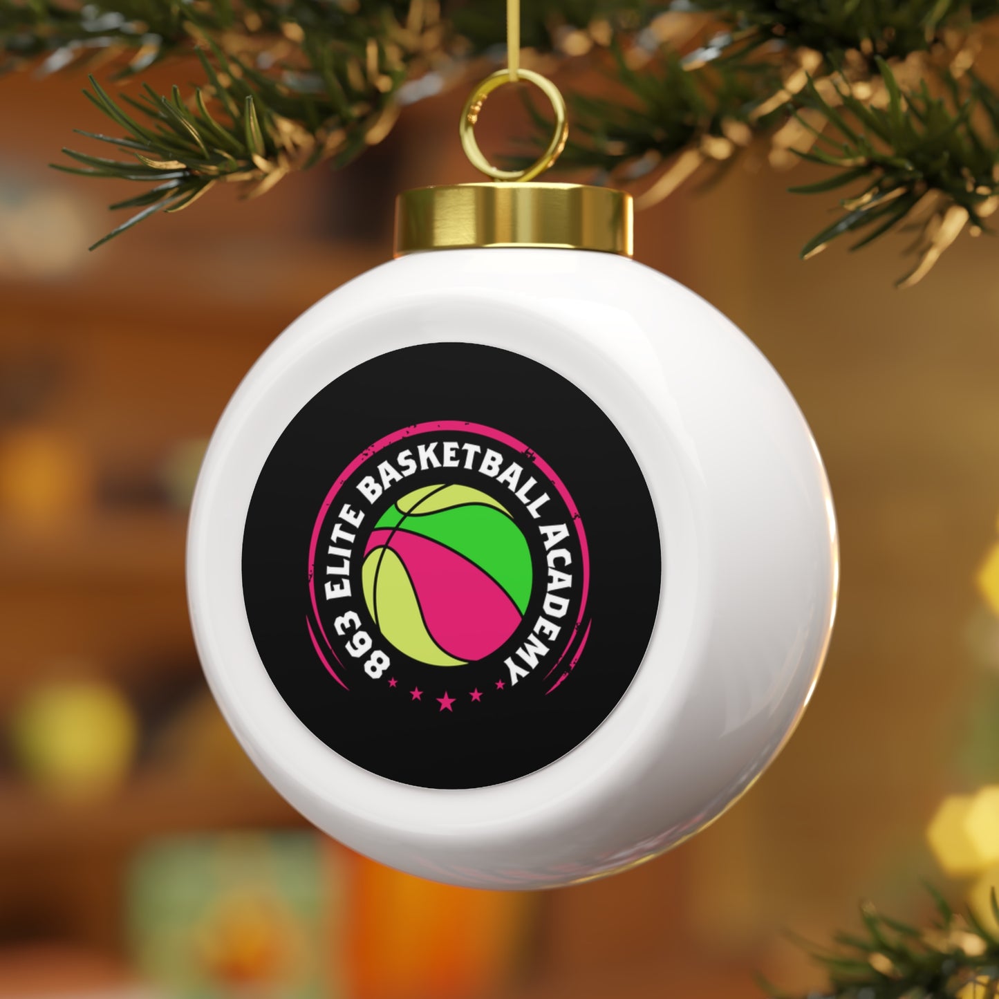 863 Elite Basketball Christmas Ball Ornament
