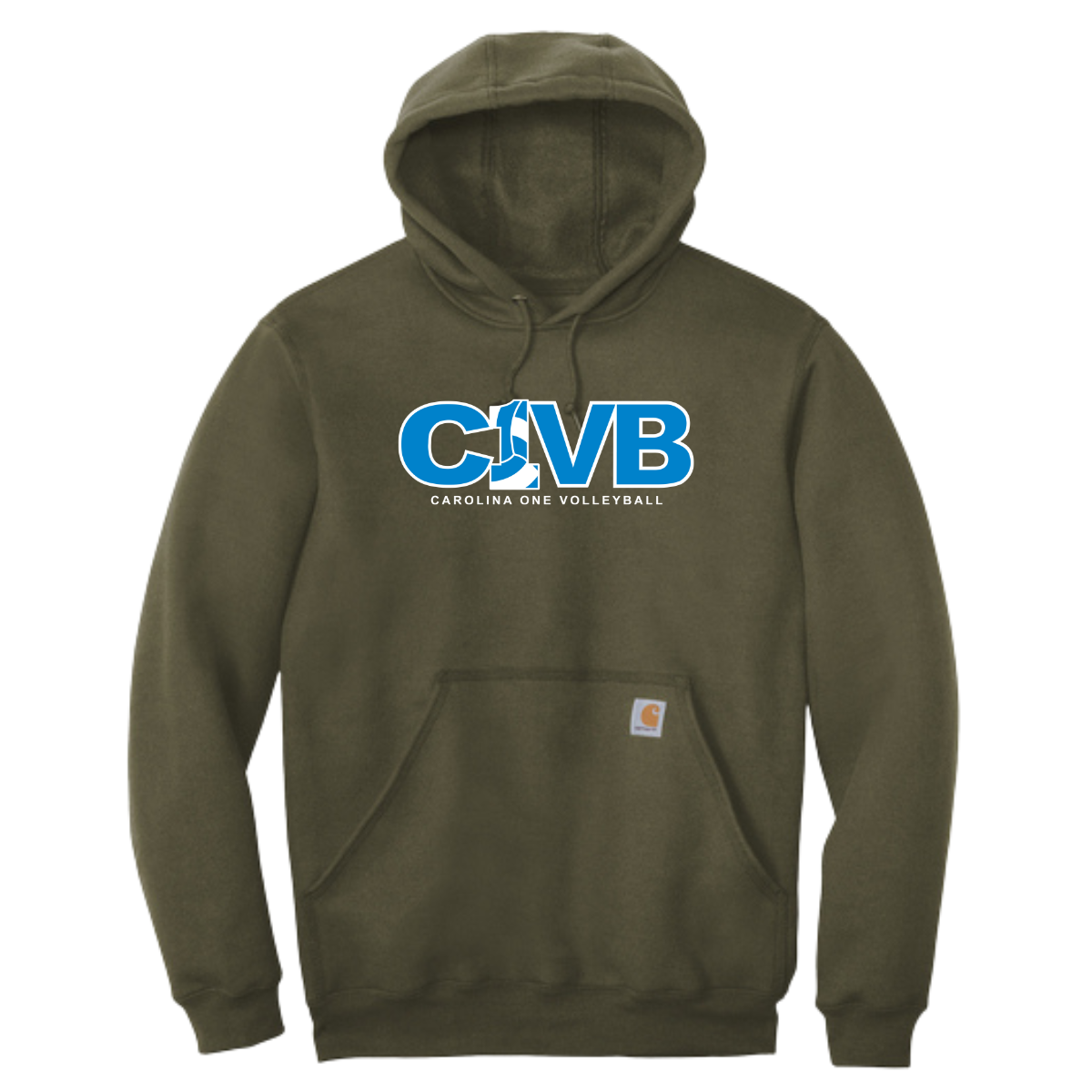 Adult Carolina One Volleyball Carhartt Midweight Hoodie