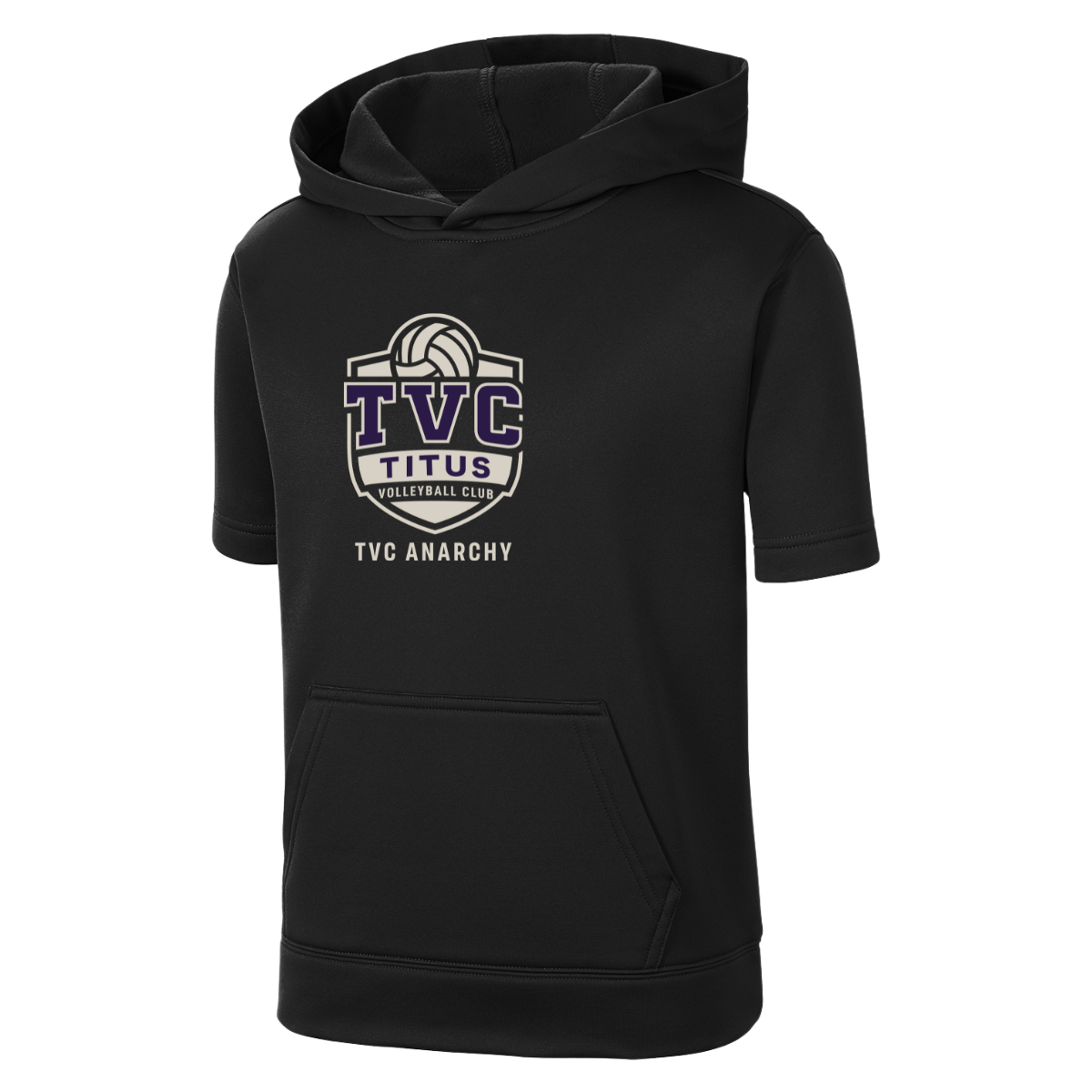 Youth TVC Anarchy Sport-Tek Fleece SS Hooded Pullover