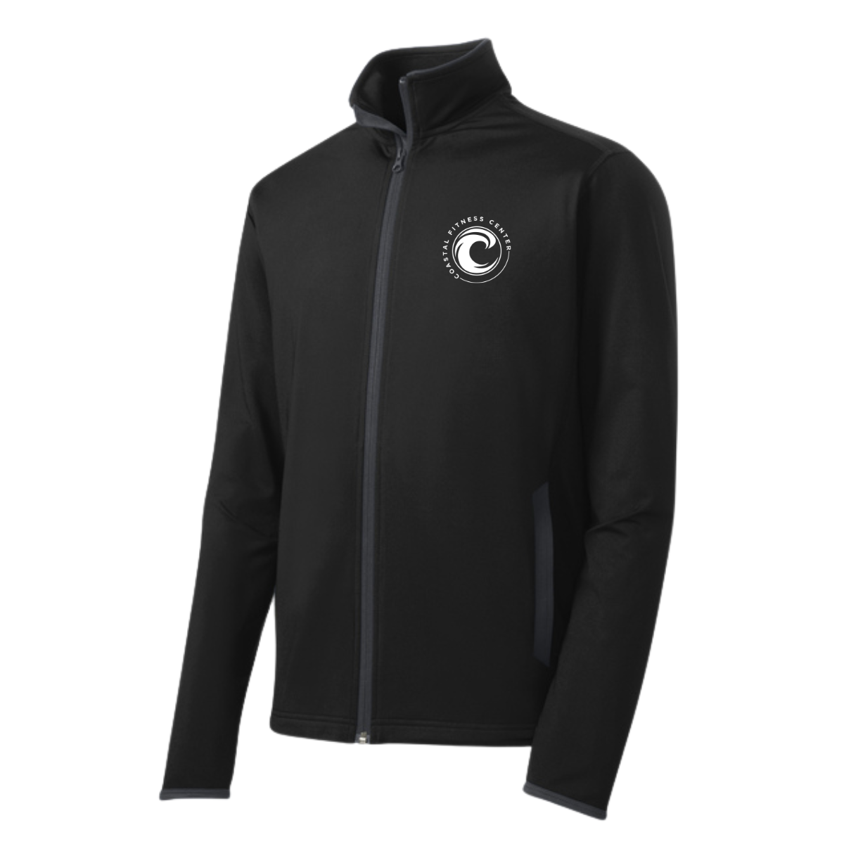 Adult Sport-Tek Sport-Wick Stretch Full-Zip Jacket