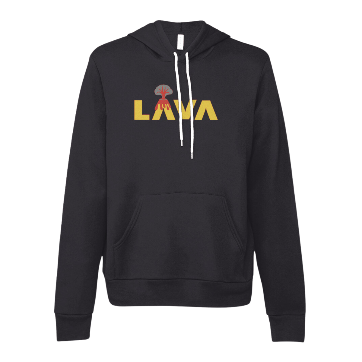 Adult LAVA Bella + Canvas Sponge Fleece Pullover Hoodie - Lava