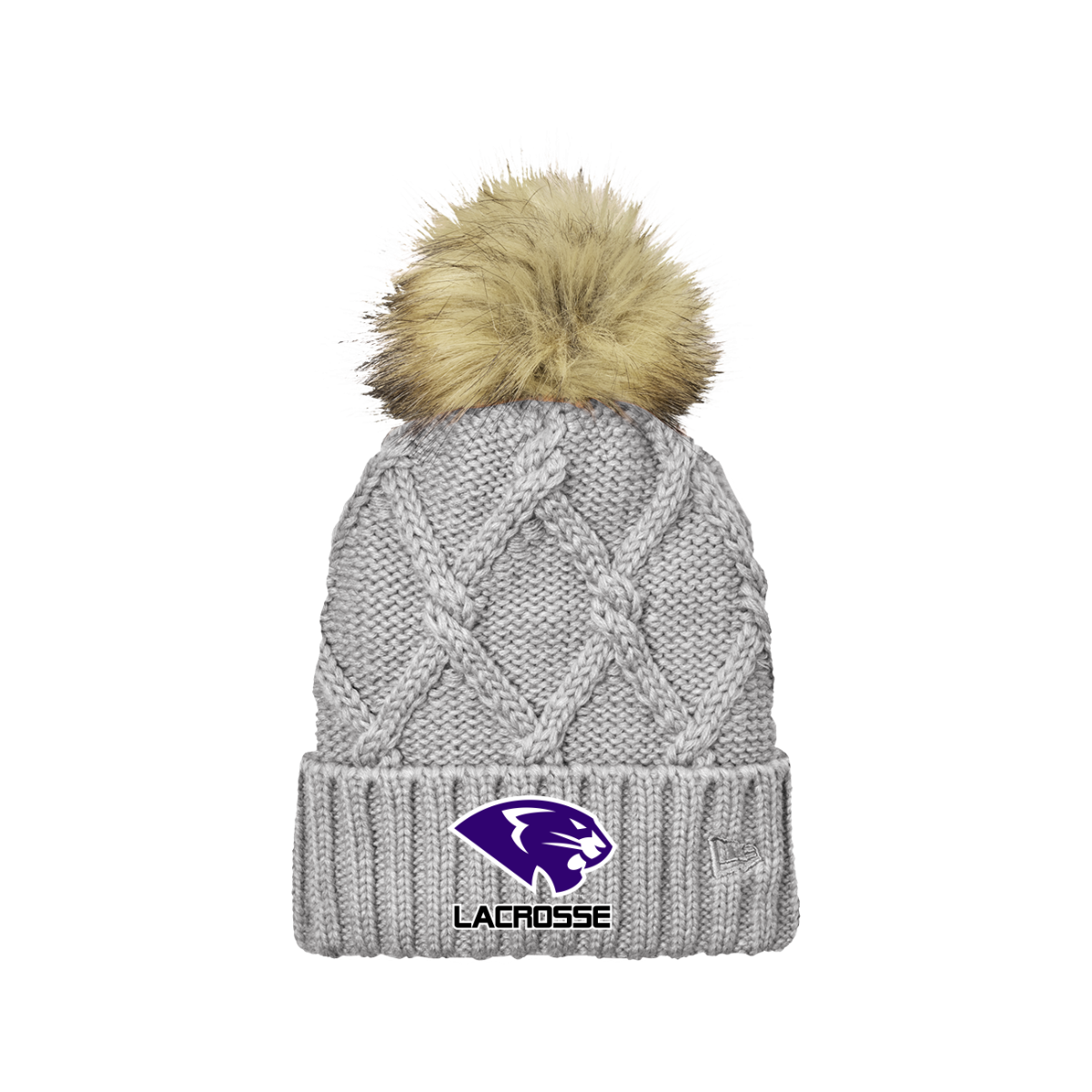 New Era Faux Fur Pom Beanie