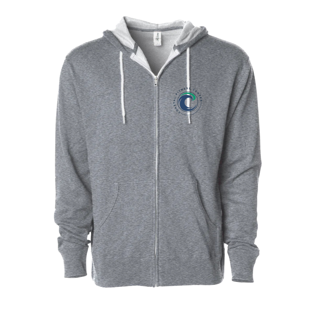 Adult ITC Lightweight Full Zip Hoodie