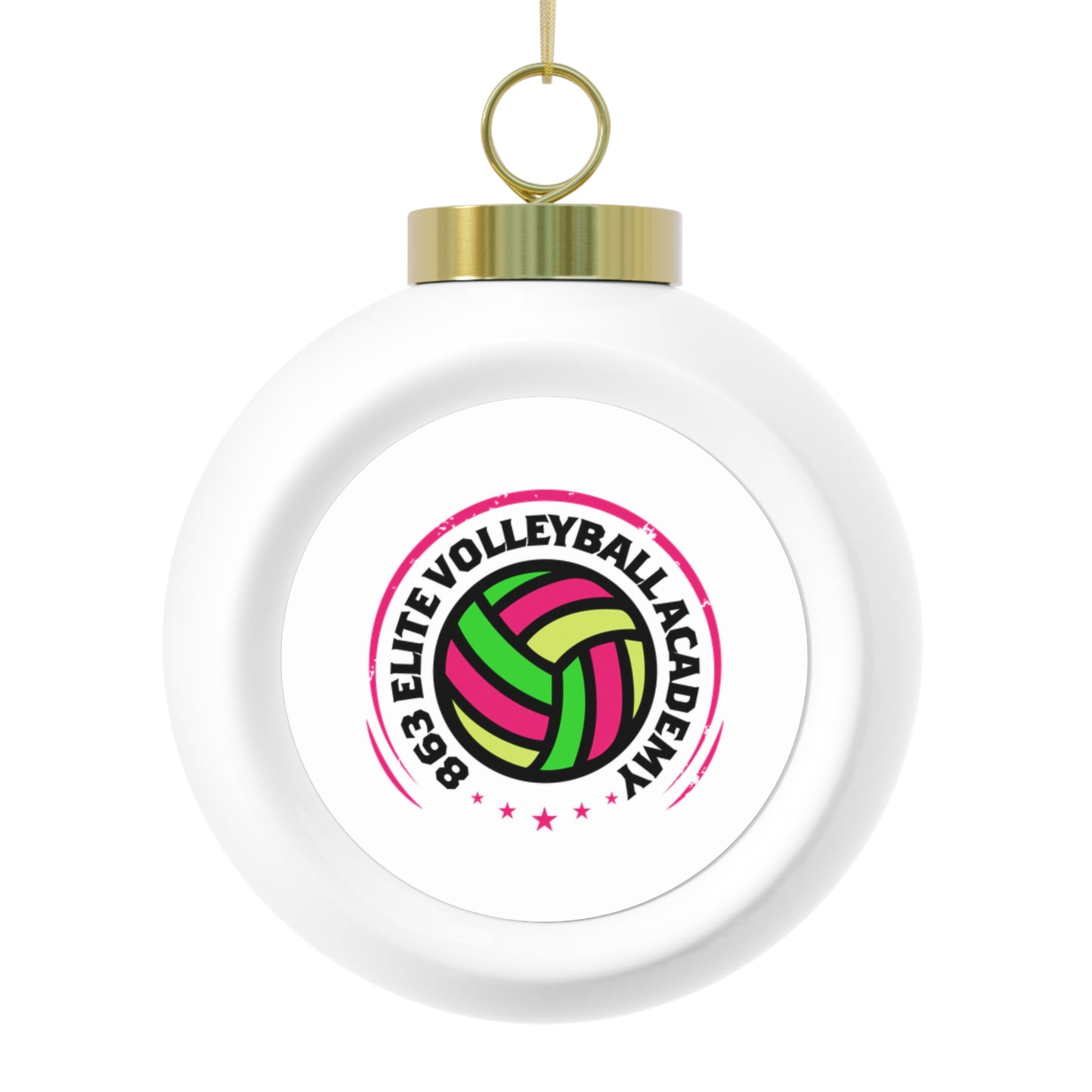 863 Elite Volleyball Christmas Ball Ornament