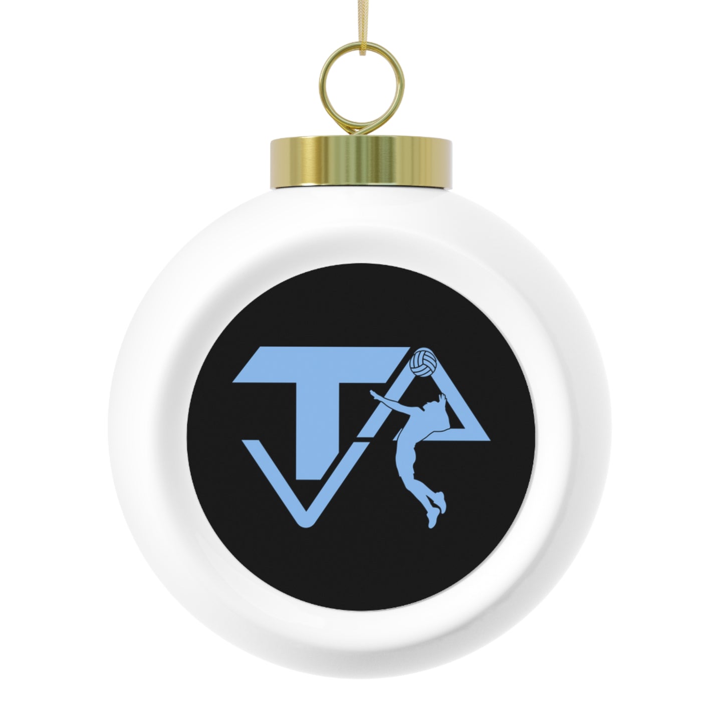 Texas Aces Volleyball Christmas Ball Ornament