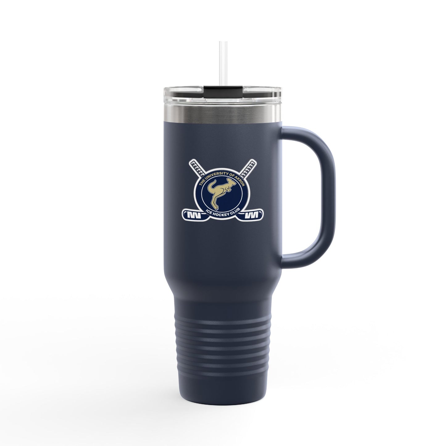 Akron Ice Hockey Insulated Travel Mug (40 oz)
