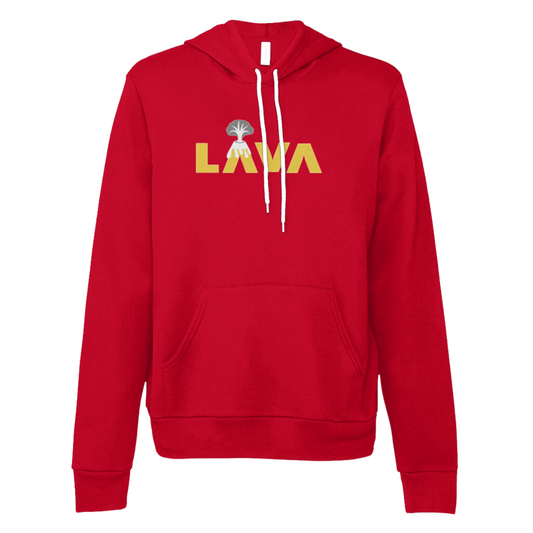 Adult LAVA Bella + Canvas Sponge Fleece Pullover Hoodie - Lava