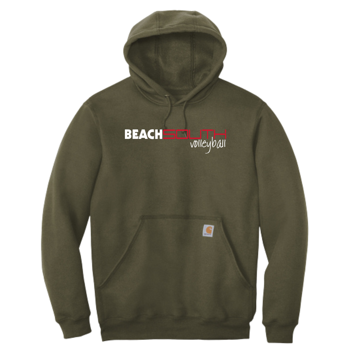 Adult Beach South Volleyball Carhartt Midweight Hoodie