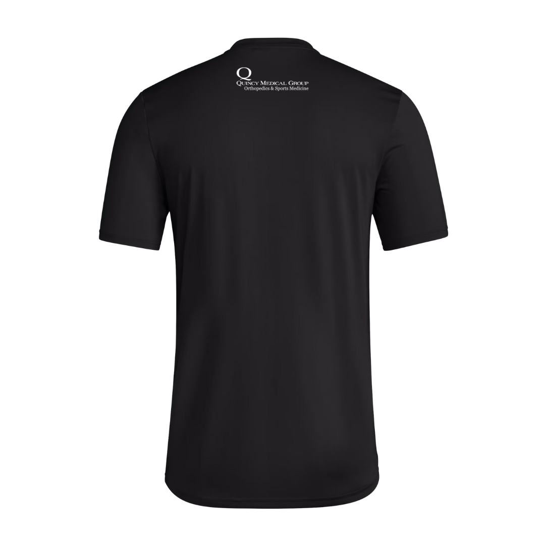 [REQUIRED] Club Four Adidas PreGame SS Tee - Black
