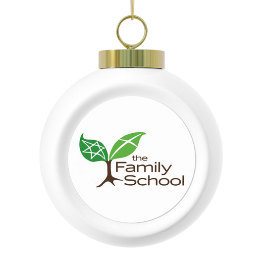 Family School Christmas Ball Ornament