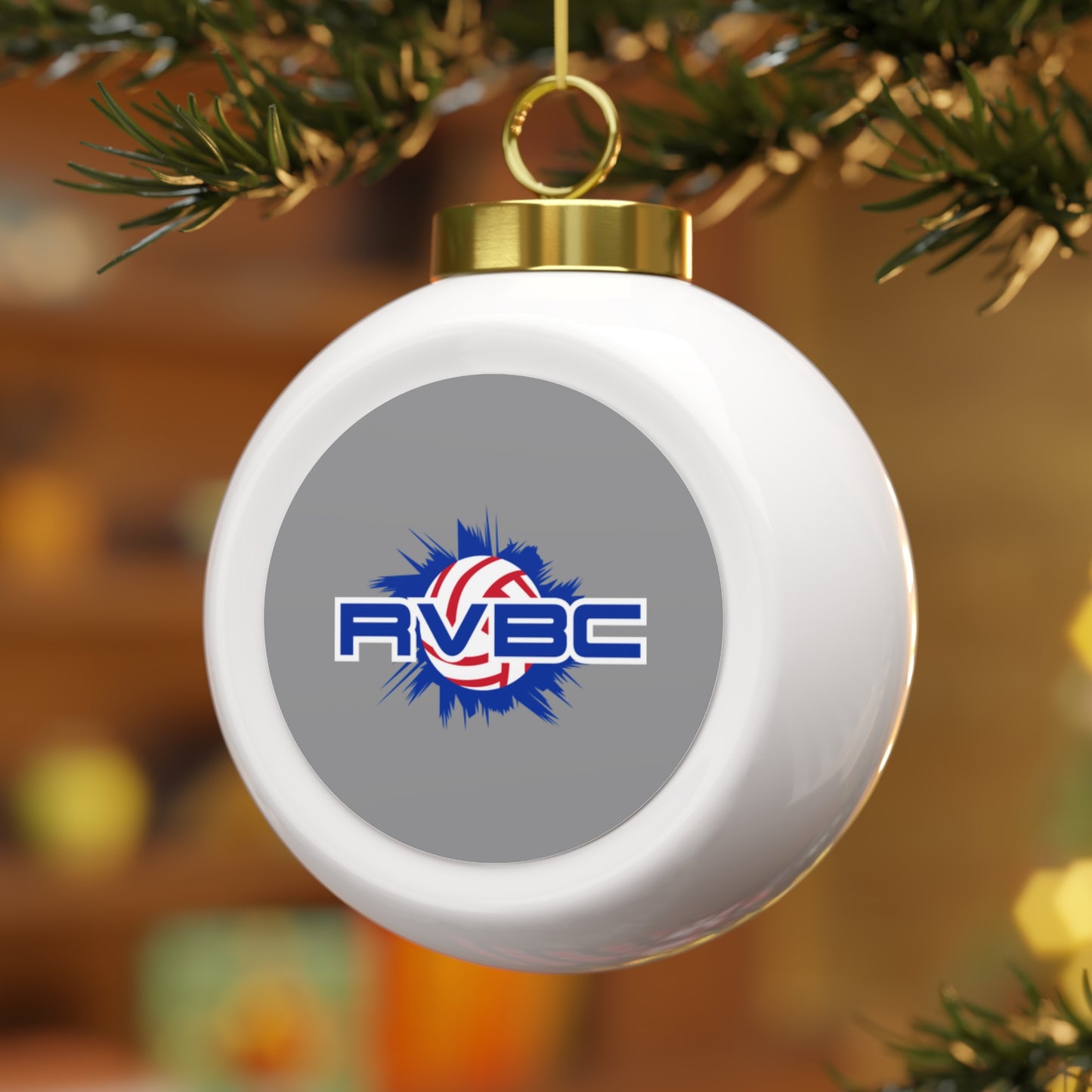 Ridgetop Volleyball Christmas Ball Ornament