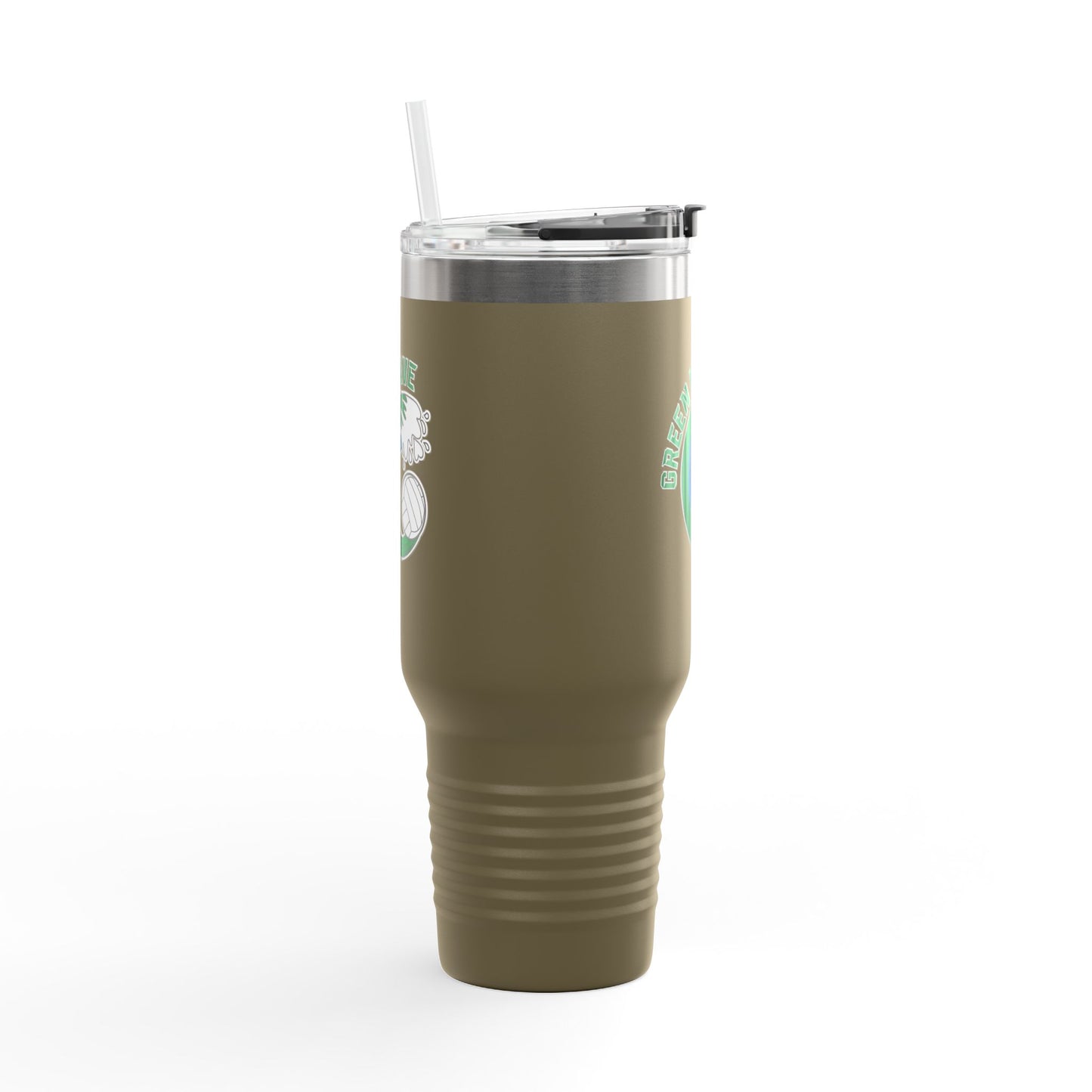 Green Wave Insulated Travel Mug (40 oz)