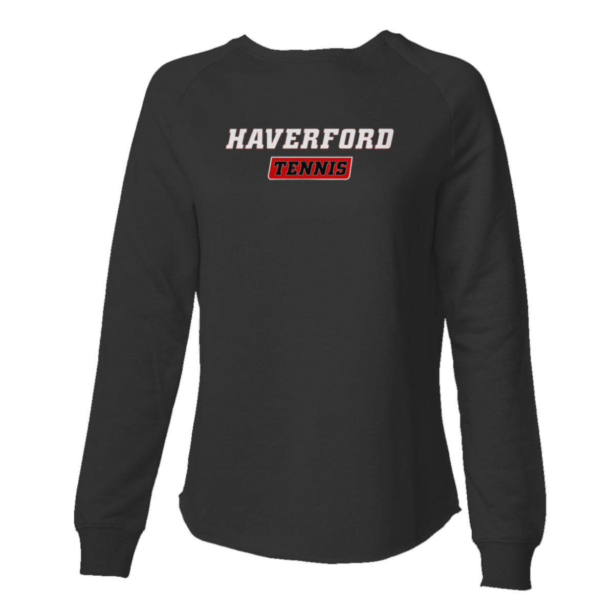 Women's Haverford Tennis Wave Wash Crewneck Sweatshirt