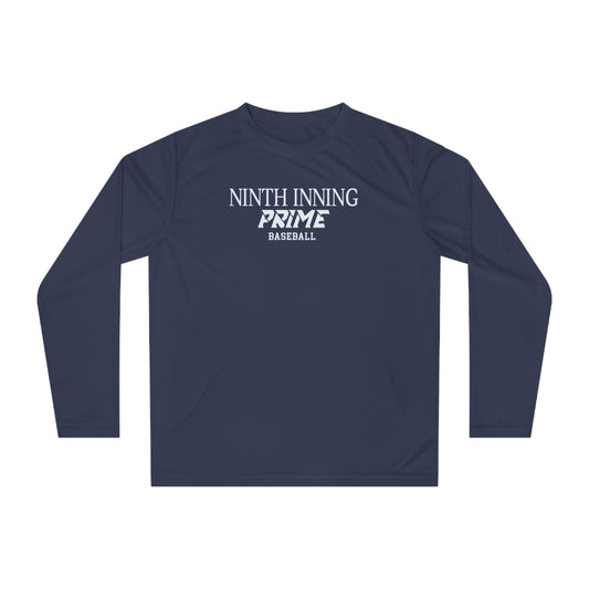 Adult Ninth Inning Prime Baseball 365 Performance Long Sleeve Shirt