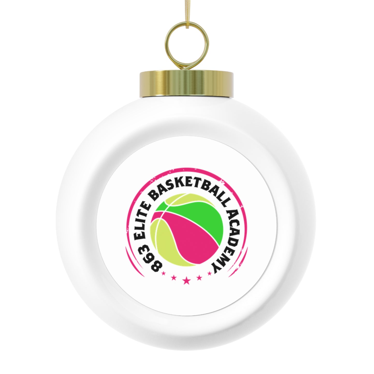 863 Elite Basketball Christmas Ball Ornament