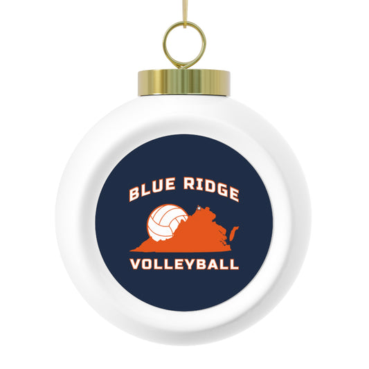 Blue Ridge Volleyball Christmas Ball Ornament