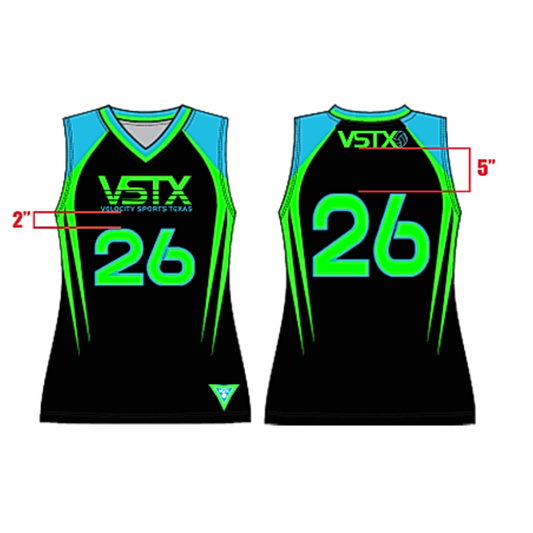 Chromagear Sleeveless Jersey - 12u Dean