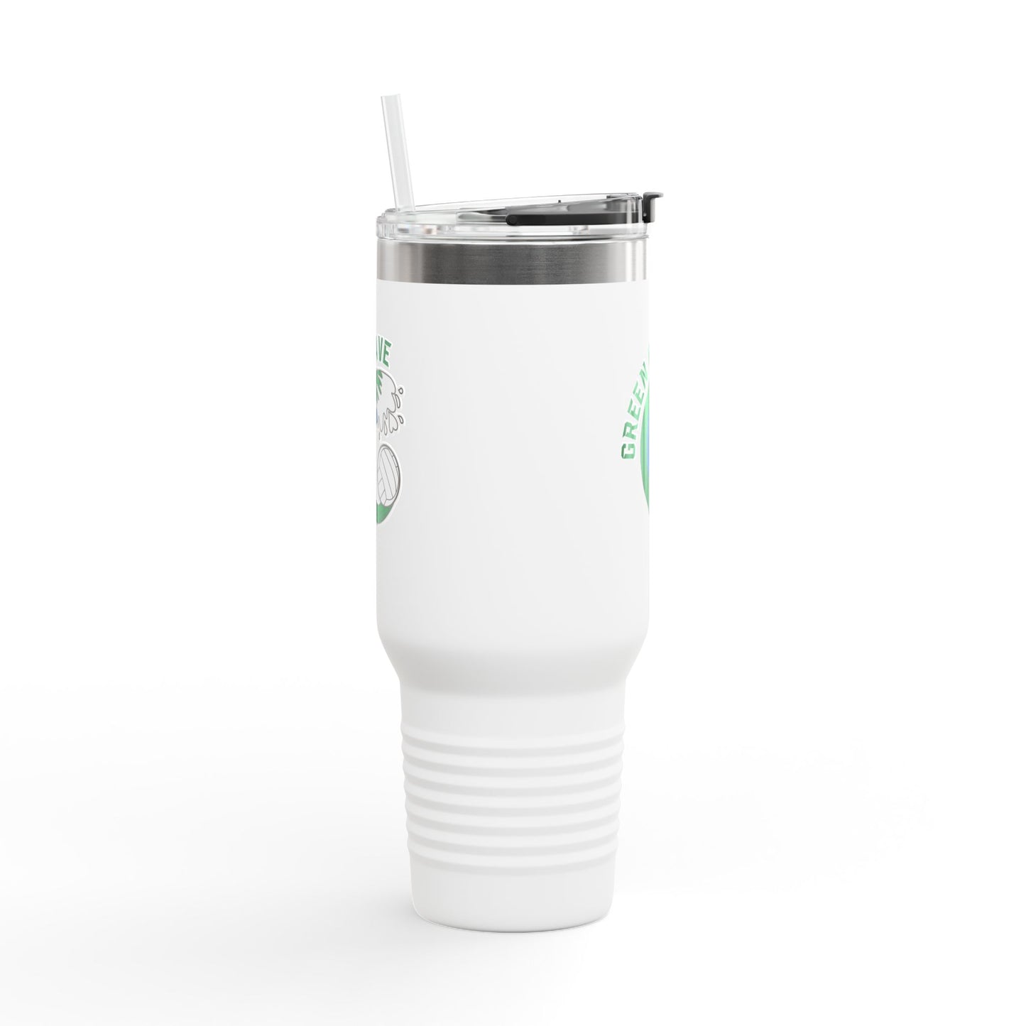 Green Wave Insulated Travel Mug (40 oz)