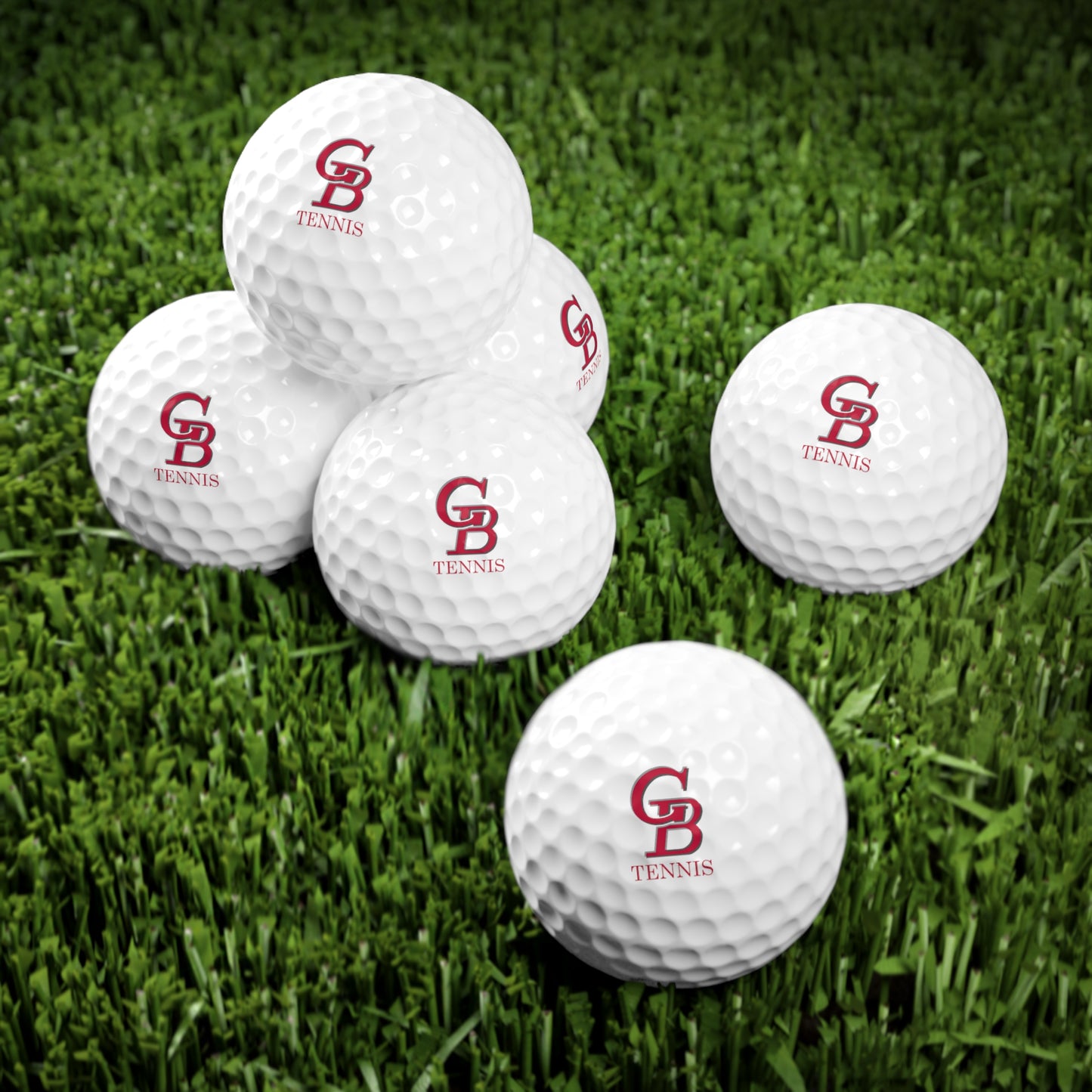 Glen Burnie Tennis Golf Balls - 6 Pack