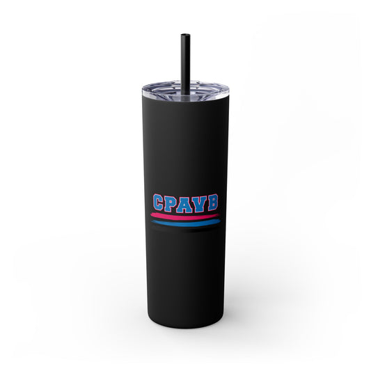 CPA Volleyball 20oz Skinny Tumbler with Straw