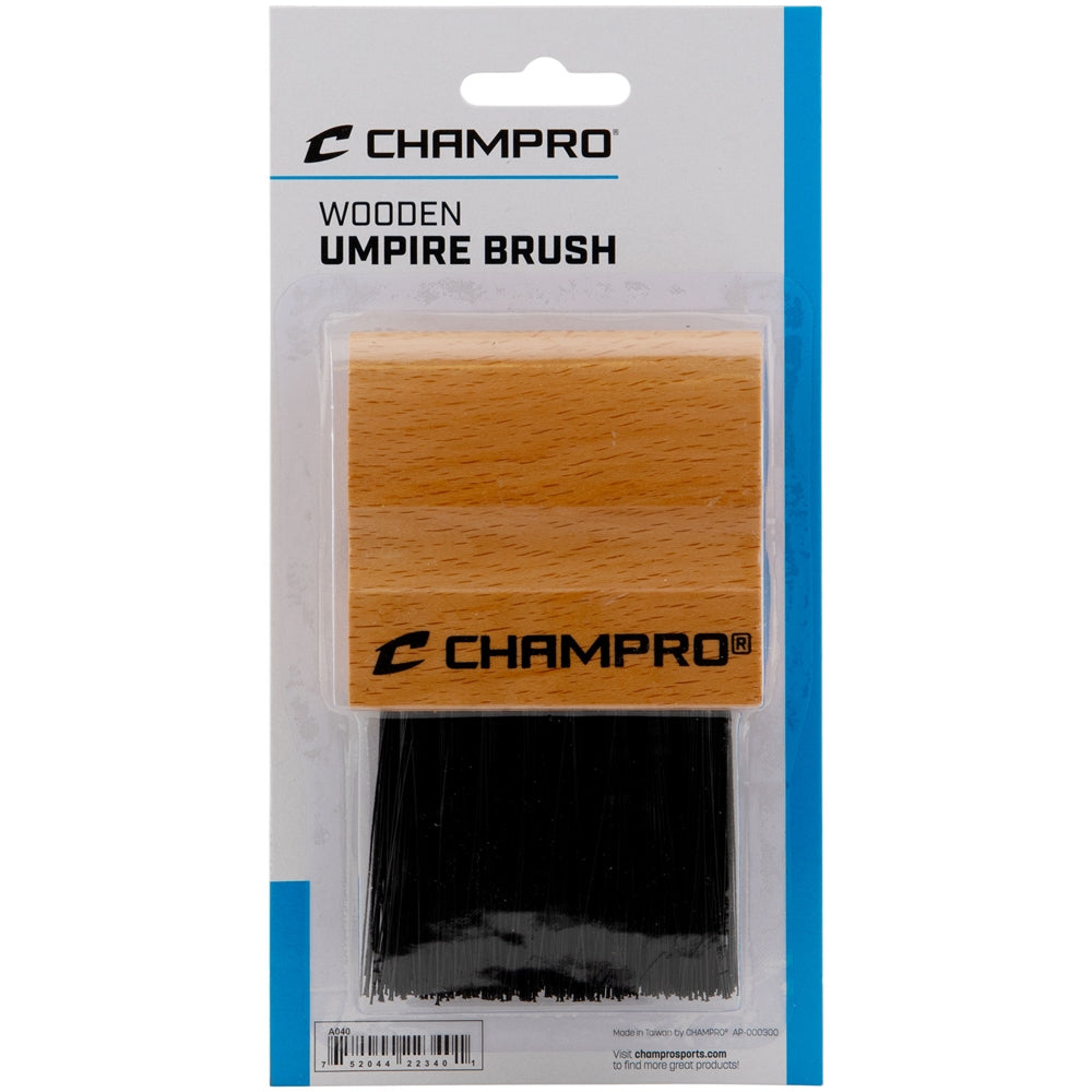 WOODEN UMPIRE BRUSH - ORDER IN DOZENS ONLY