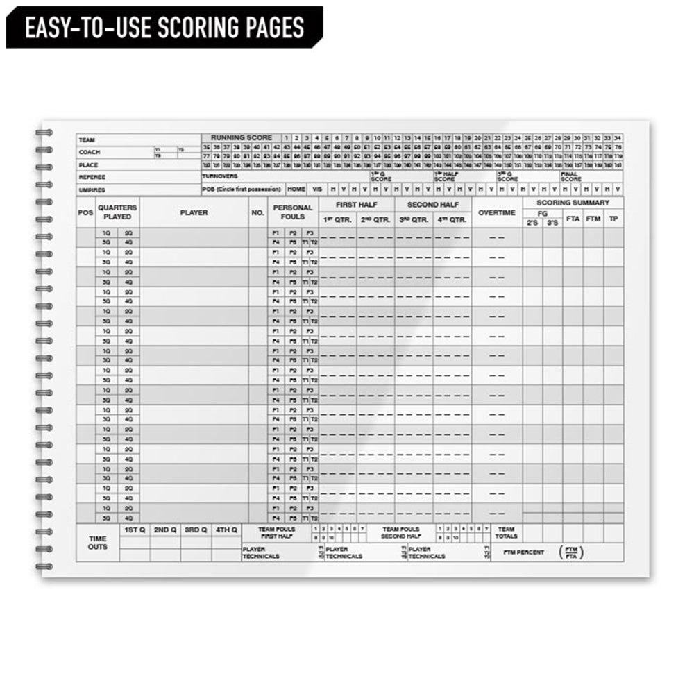 BASKETBALL SCOREBOOK - A07BK