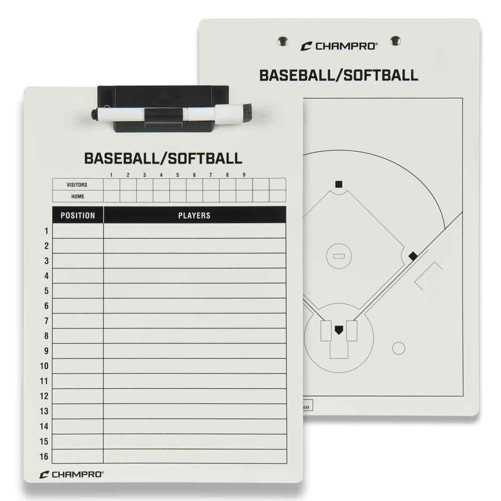 BASEBALL / SOFTBALL COACH'S BOARD 9" X 12" - A099BS