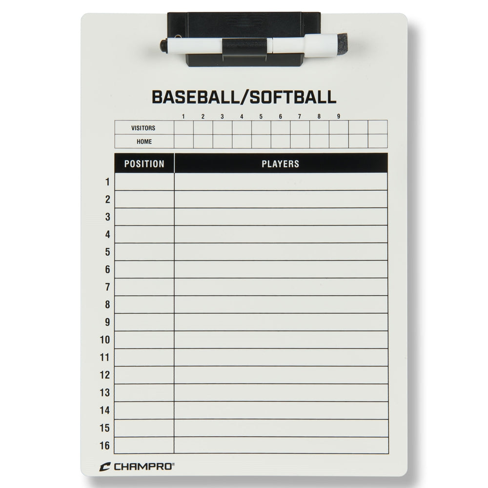 BASEBALL / SOFTBALL COACH'S BOARD 9" X 12" - A099BS