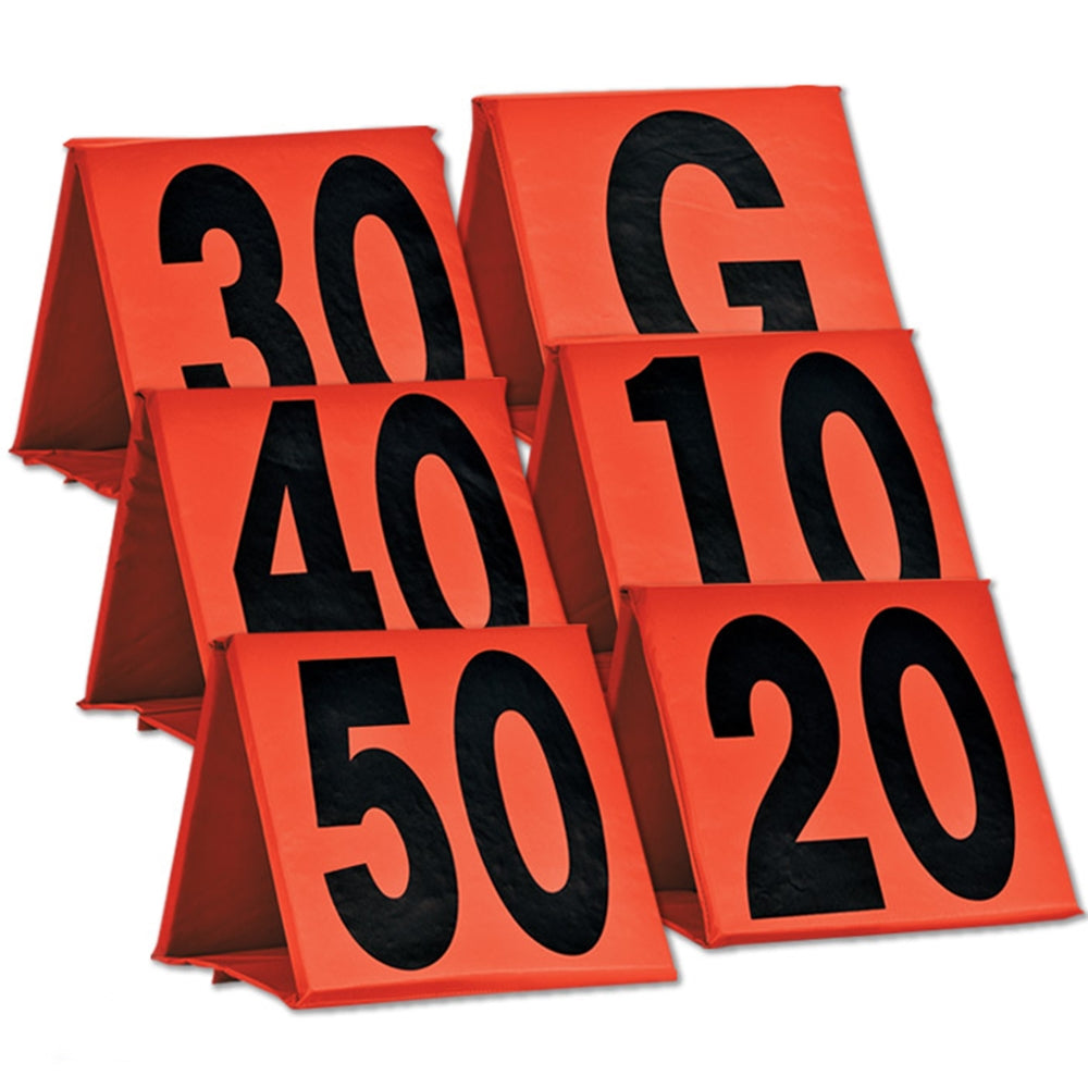NON-WEIGHTED FOOTBALL YARD MARKERS - A102