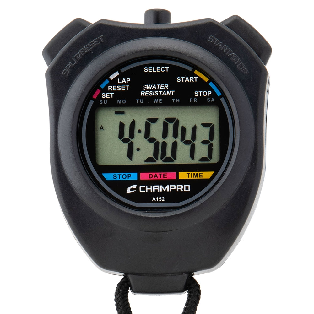 WATER RESISTANT STOP WATCH - A152