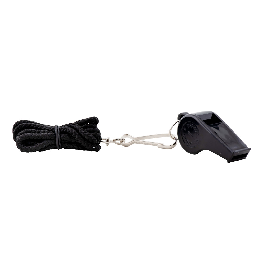 LARGE PLASTIC WHISTLE WITH LANYARD - A333