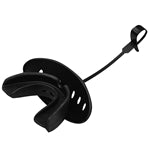 BOIL-AND-BITE STRAPPED MOUTHGUARD W/LIP PROTECTOR - AF56B