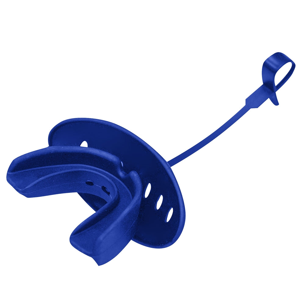 BOIL-AND-BITE STRAPPED MOUTHGUARD W/LIP PROTECTOR - AF56RY