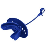 BOIL-AND-BITE STRAPPED MOUTHGUARD W/LIP PROTECTOR - AF56RY