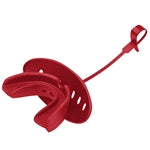 BOIL-AND-BITE STRAPPED MOUTHGUARD W/LIP PROTECTOR - AF56YSC