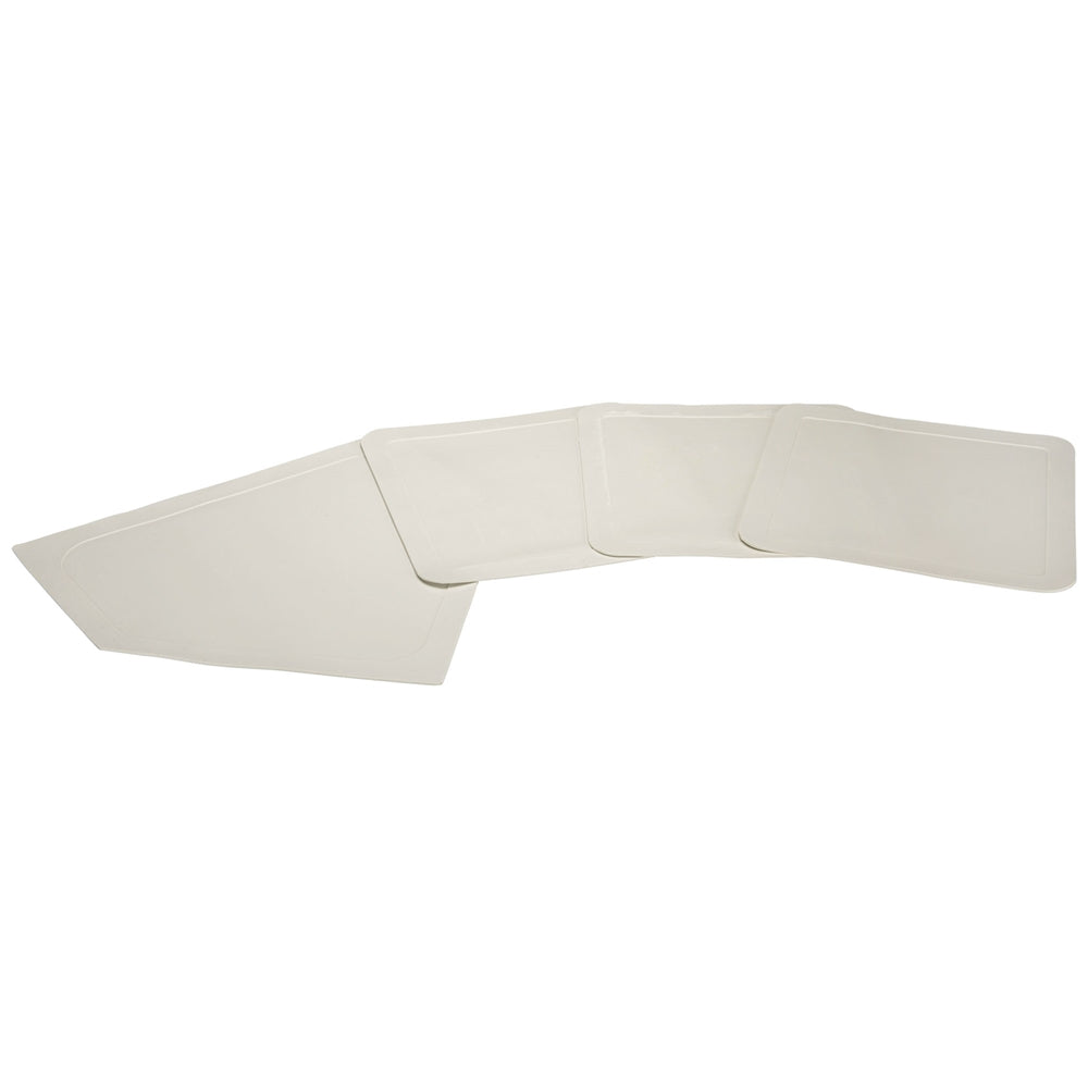THROW DOWN 4 PC BASE SET - WHITE - BOXED - B021WB