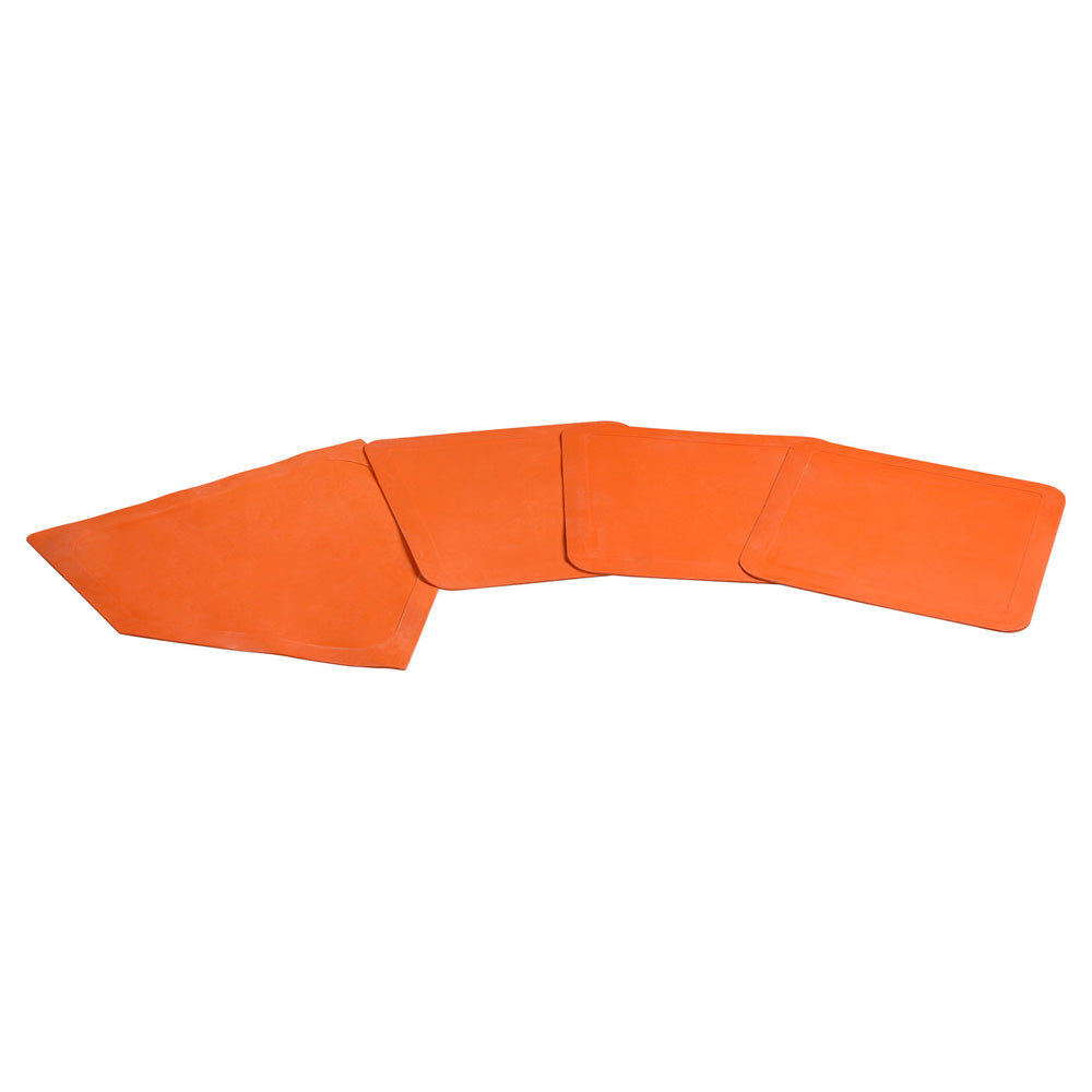 THROW DOWN RUBBER BASES (SET OF 4) - B021
