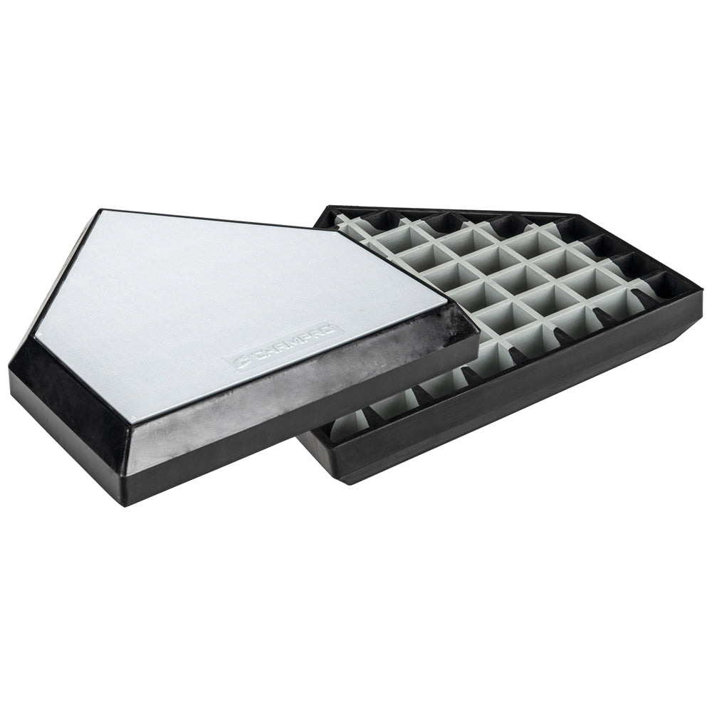 IN-GROUND HOME PLATE WITH WAFFLE BOTTOM - B035W