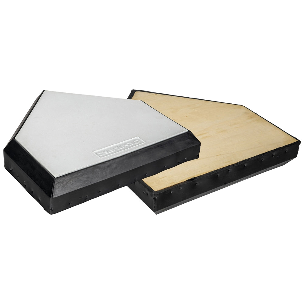 IN-GROUND HOME PLATE WITH WOOD BOTTOM - B035