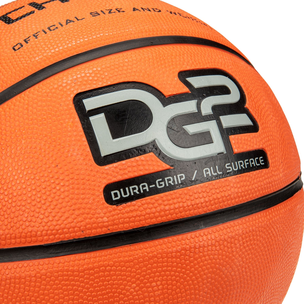 DURA-GRIP 230 RUBBER BASKETBALL - BB50OR