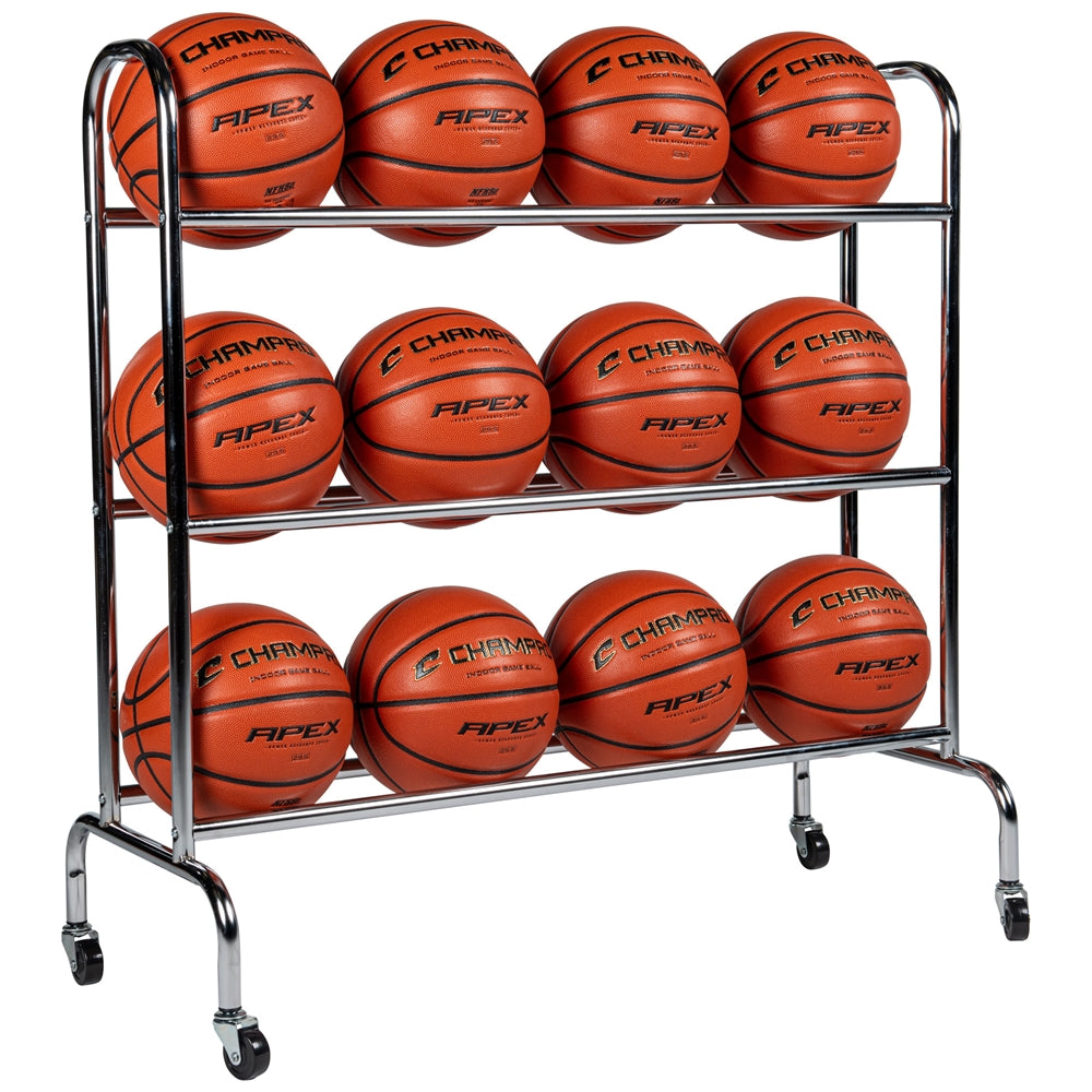 BALL RACK WITH CASTERS - BR12