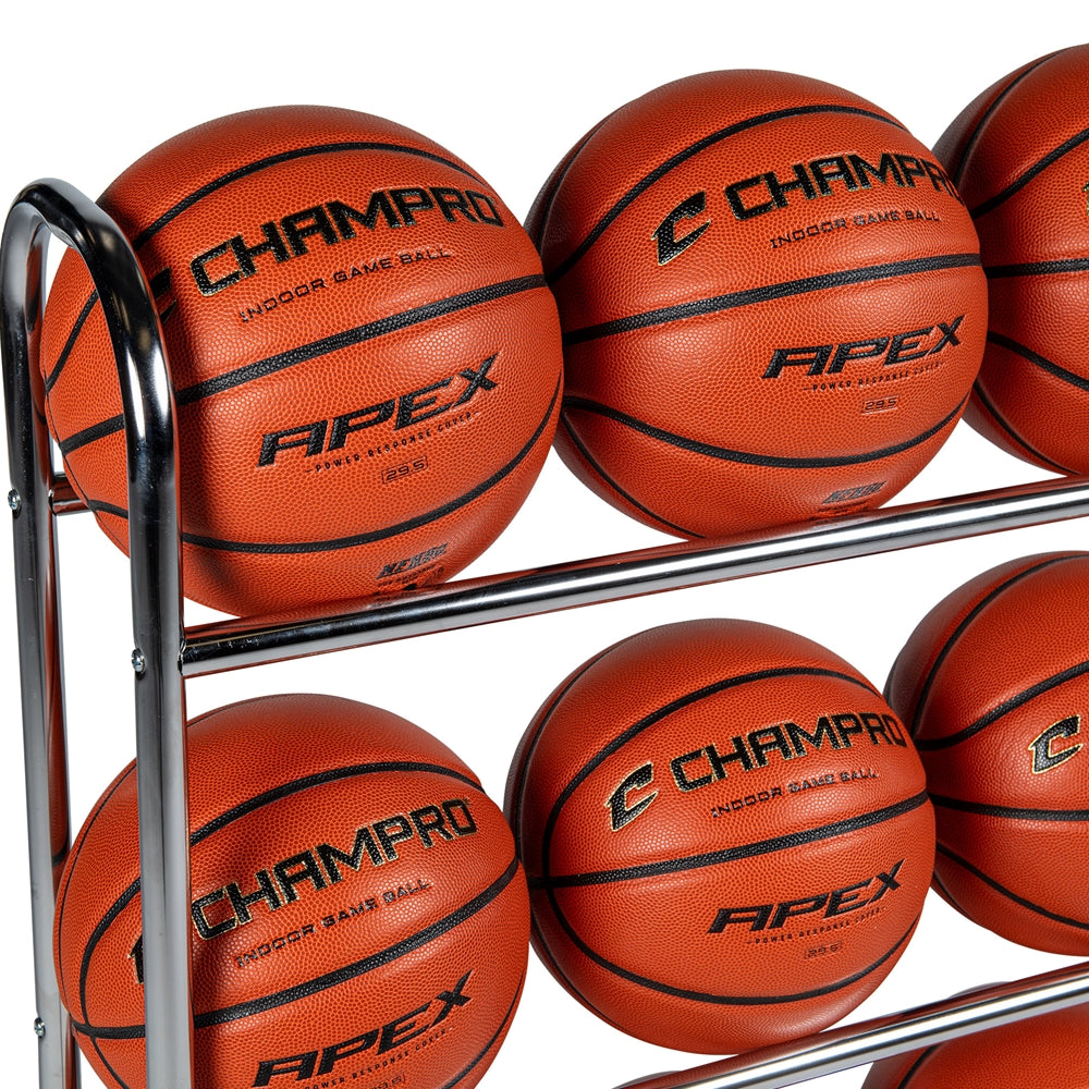 BALL RACK WITH CASTERS - BR12